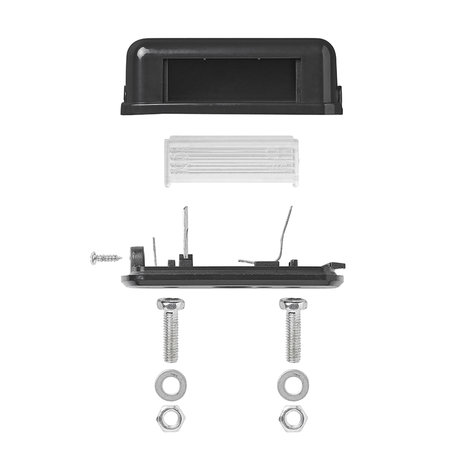 Luce targa 83x33mm PM
