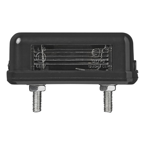 Luce targa 83x33mm PM