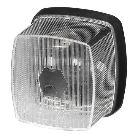Lampada di segnalazione bianca 65x60mm PM
