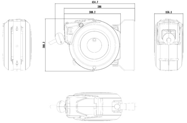 Avvolgicavo 20 m - 3g 2,5 mm²