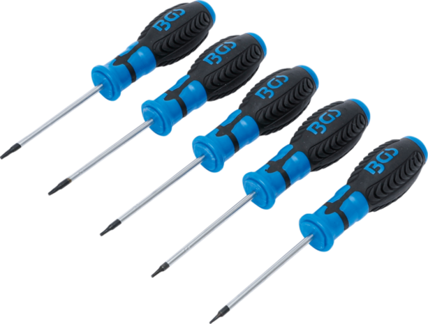 Serie di cacciaviti profilo a T (per Torx) T6 - T10 7 pz