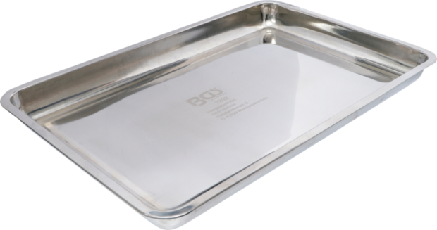 Vaschetta raccolta acciaio inox 600 x 400 mm 9 l