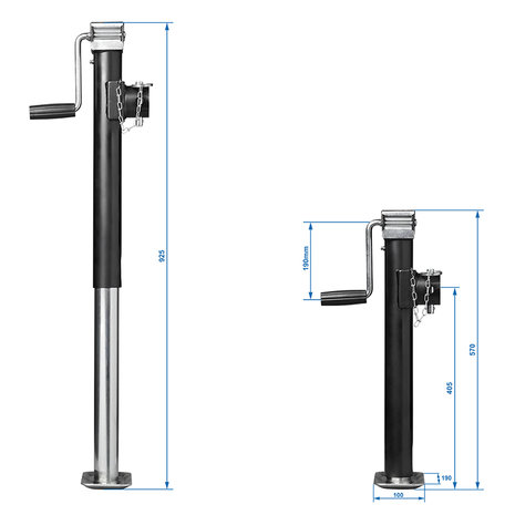 Gamba di supporto  estensibile  Heavy Duty SH57 5000