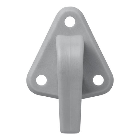 Gancio per corda in plastica con occhiello 48x45mm x5 stuks