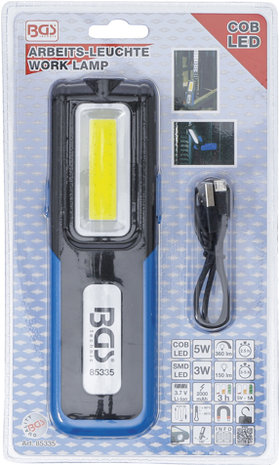 Faro da lavoro COB-LED pieghevole