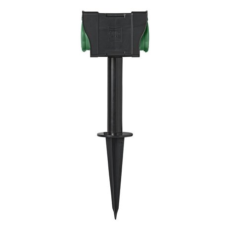 Picchetto da giardino Schuko 4 vie 2M 3x2 5mm²