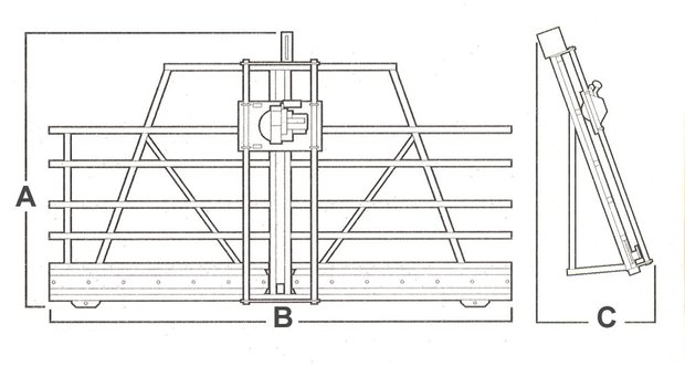 C4 - sezionatrice verticale