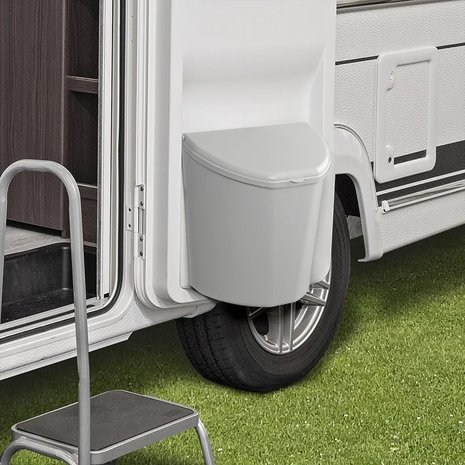 Contenitore per rifiuti con coperchio 10L per roulotte camper