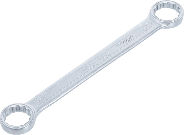 Chiave a doppio anello extra piatta 24 x 26 mm
