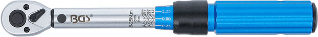 Chiave dinamometrica 6,3 mm (1/4) 5 - 25 Nm