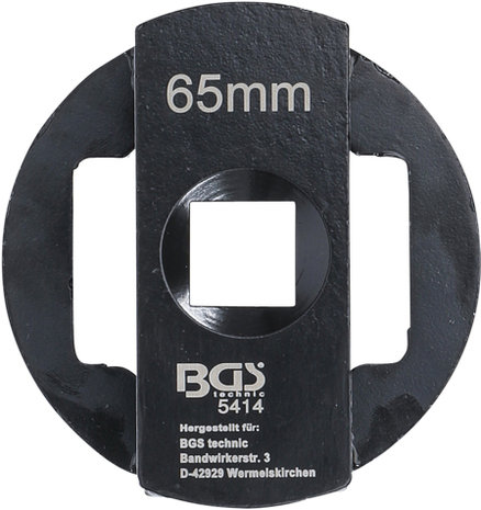 Chiave per dadi mozzo/cappucci retrotreno per assi BPW 65 mm
