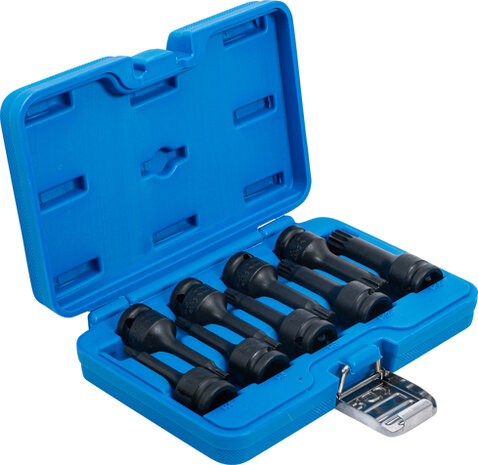 Set di bit di potenza, multi-dente, 9 pezzi