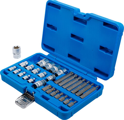 Set di punte e tappi torx interno  30 pezzi