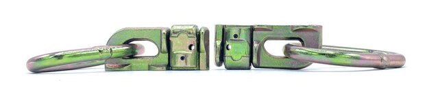 Perno di raccordo doppio con anello