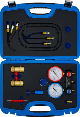Manometro per test della pressione di aria condizionata per refrigerante R744