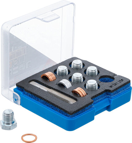 Set per la riparazione dei tappi del carter, M13x1,25