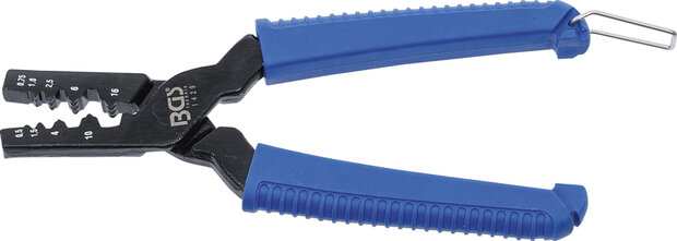 Pinza a crimpare per capicorda per capicorda max 16,0 mm²