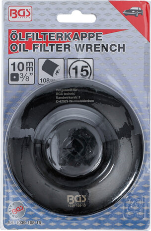 Chiave filtro olio 15 lati diametro 108 mm per Volvo diesel 15-side diametro 108 mm