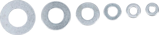 Assortimento rondelle 4 - 12 mm (diametro interno) 130 pz