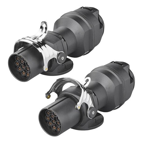 Adattatore spina da 24V 15 a 12V 13 poli ISO12098 > ISO11446