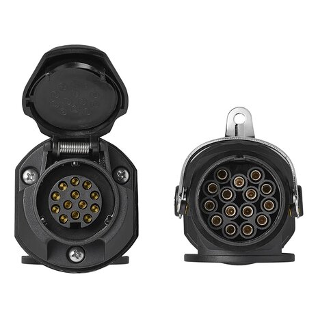 Adattatore spina da 24V 15 a 12V 13 poli ISO12098 > ISO11446