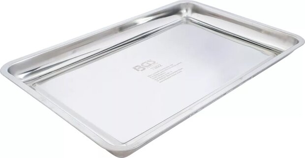Vaschetta raccolta acciaio inox 600 x 400 mm 9 l