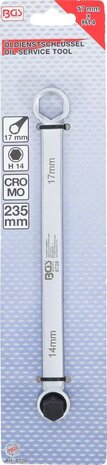 Chiave per tappi olio 17 mm x H14