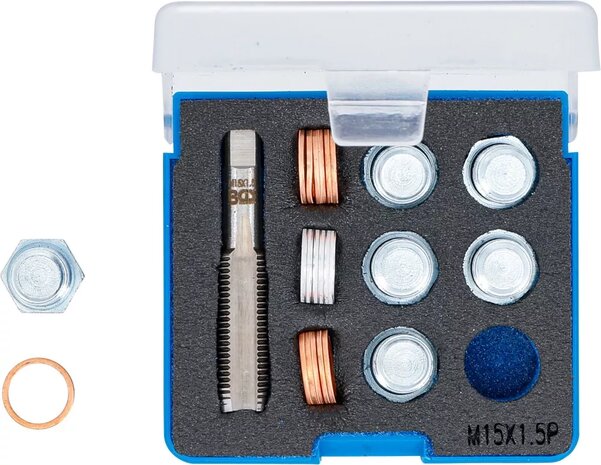 Kit di riparazione per lo scarico dellolio filettatura M15 x 1,5