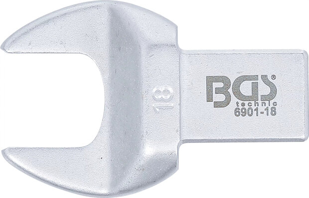 Chiave a forchetta ad innesto 18 mm sede 14 x 18 mm