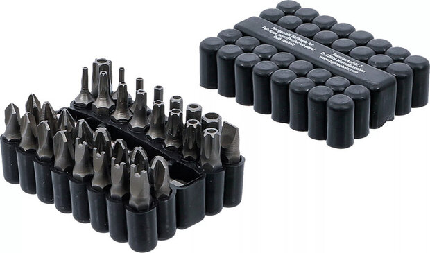 Set di bit corti (1/4) vari profili 33 pezzi