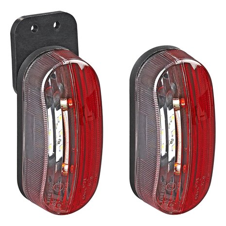 Larghezza luce LED rosso bianco sinistra