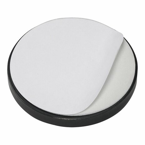Riflettore bianco 58mm autoadesivo con piastra di base