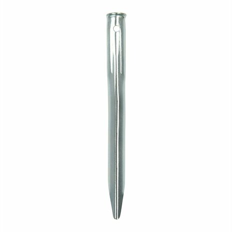Picchetto per tenda 22cm metallo semitondo