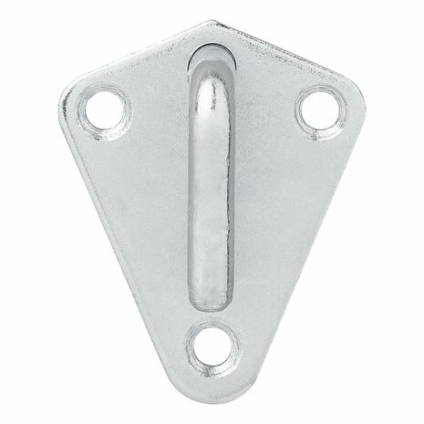 Gancio per corda in metallo 40x45mm saldato