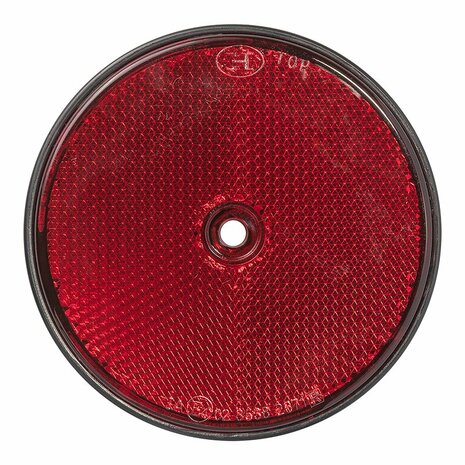 Riflettore rosso 80mm montaggio a vite
