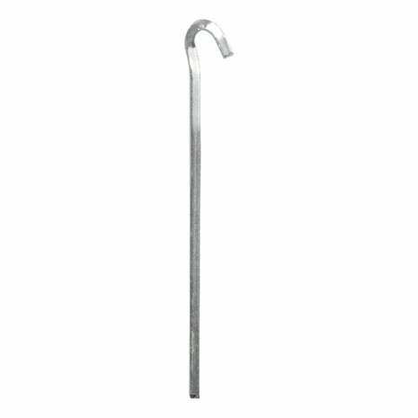 Piolo da roccia 22cm quadrato in metallo