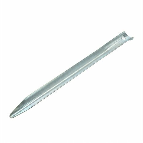 Picchetto per tenda 30cm metallo semitondo