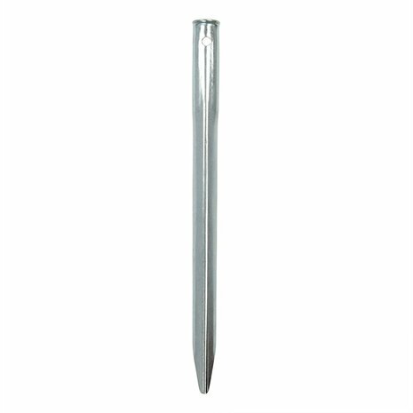 Picchetto per tenda 30cm metallo semitondo