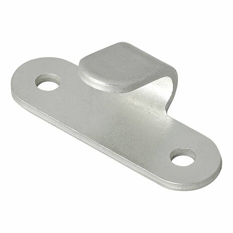 Gancio per fune in metallo 65x27mm curvo