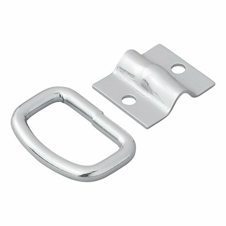 Occhiello di ancoraggio due pezzi 42 x 36 mm