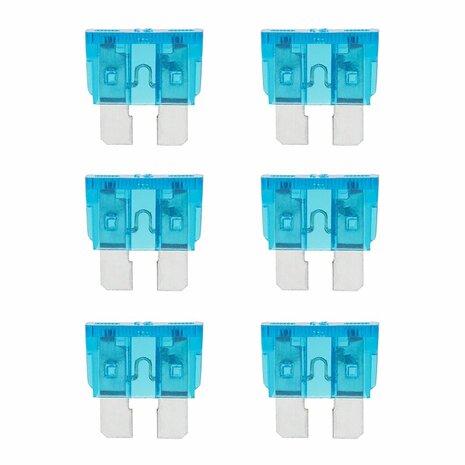 Fusibili standard a lama blu da 15 A  6 pezzi