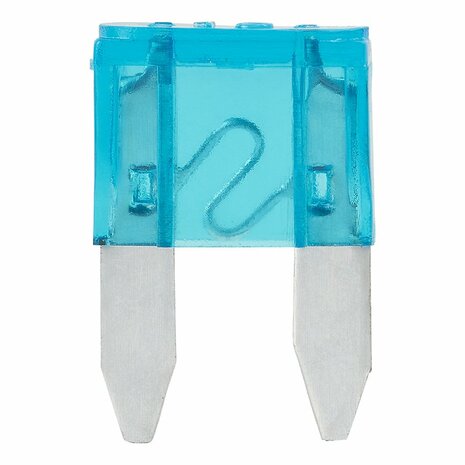 Fusibili a lama mini 15A blu 6 pezzi