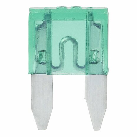 Fusibili a lama mini 30A verde 6 pezzi