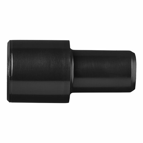 Pezzo di transizione tubo di scarico dia 28 mm a dia 19 mm PE nero
