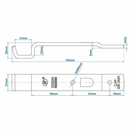 Controparte per blocco di tensione SPP Z-05A