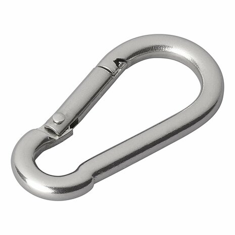 Moschettone in acciaio inox 5x50mm x10 pezzi
