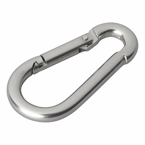 Moschettone in acciaio inox 5x50mm x10 pezzi