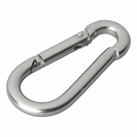 Moschettone in acciaio inox 6x60mm
