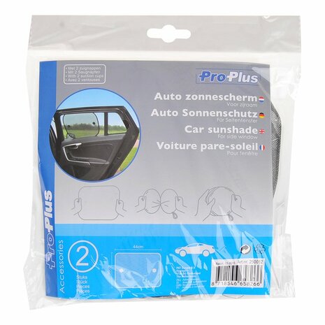Parasole per finestrini laterali auto - Set da 2