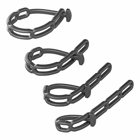 Gomma di tensione 5 fori 355 x 25 mm